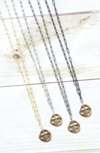 Load image into Gallery viewer, Cross Coin Necklace
