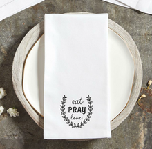 Load image into Gallery viewer, Eat Pray Love Napkin Set
