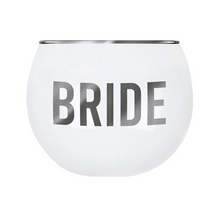 Load image into Gallery viewer, Roly Poly Bride Glass

