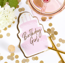 Load image into Gallery viewer, Paper Die Cut Napkins - Birthday Girl
