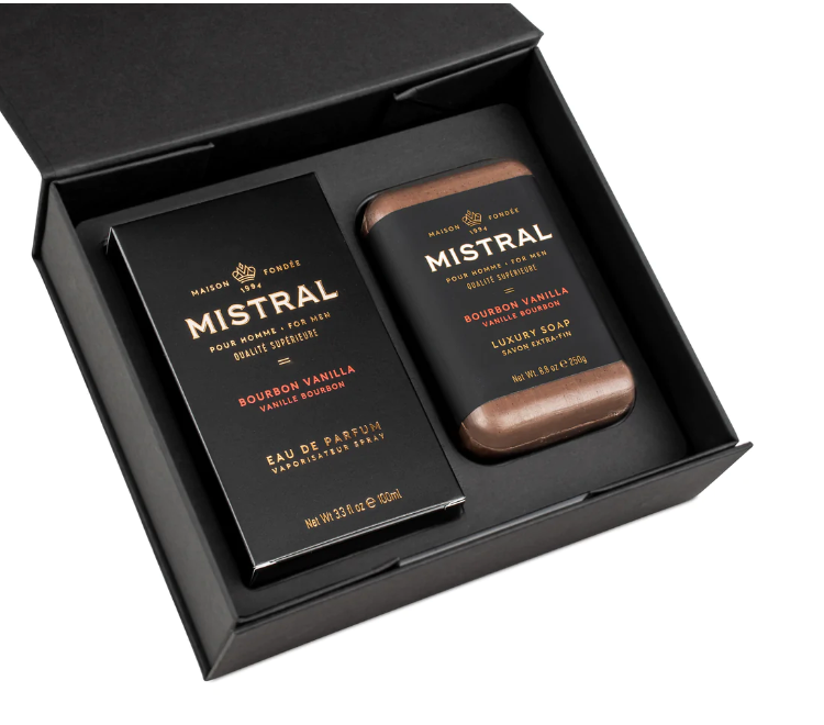 Bourbon Vanilla Eau De Parfum & Soap Gift Set