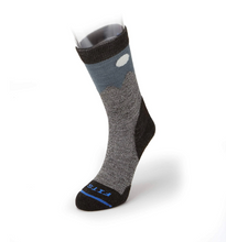 Load image into Gallery viewer, Light Hiker Crew Socks in Chestnut Stormy Weather
