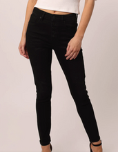 Load image into Gallery viewer, Olivia Super High Rise Ankle Skinny in Blackwell
