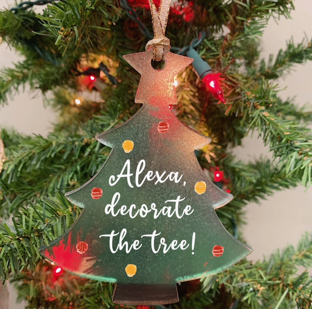 Alexa Decorate The Tree Ornament