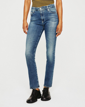 Load image into Gallery viewer, Mari High Rise Slim Straight Jean in Pike Street
