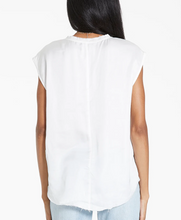 Load image into Gallery viewer, Yanis Silk Top in White
