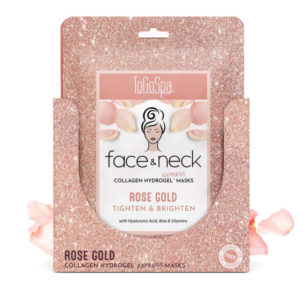Rose Gold Face Mask