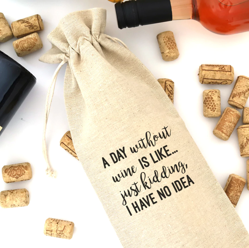 Day Without Wine Wine Bag