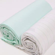 Load image into Gallery viewer, Mountains And Mint Swaddle Blanket
