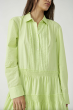 Load image into Gallery viewer, Billie Mini Dress in Lime Glo
