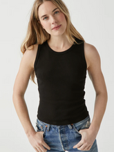 Load image into Gallery viewer, Kendall Cropped Tank in Black
