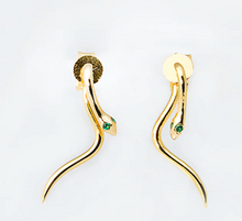 Load image into Gallery viewer, Snake Charmer Earrings
