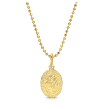 Load image into Gallery viewer, Mini Saint Christopher Necklace
