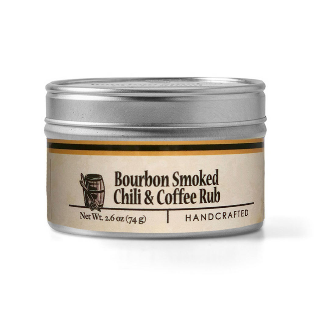 Bourbon Smoked Chili & Coffee Rub