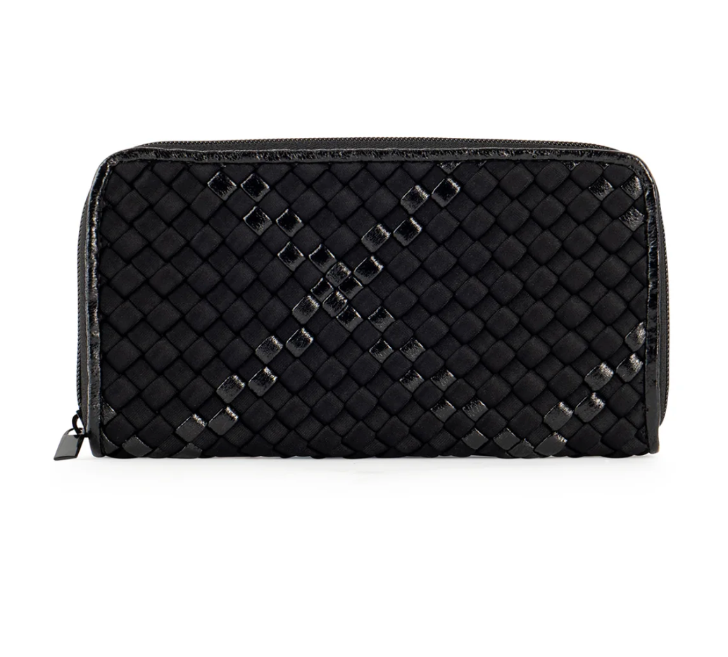 Cash Woven Noir Wallet