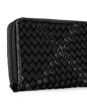 Load image into Gallery viewer, Cash Woven Noir Wallet
