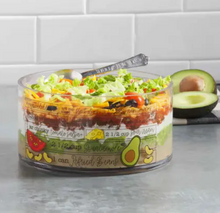 Load image into Gallery viewer, Seven Layer Dip Bowl Set

