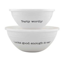 Load image into Gallery viewer, Melamine Bowl Set
