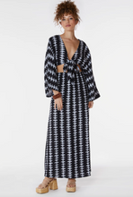Load image into Gallery viewer, Maxi Smocked Skirt W/Slit
