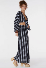 Load image into Gallery viewer, Maxi Smocked Skirt W/Slit
