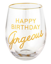 Load image into Gallery viewer, Birthday Wine Glasses
