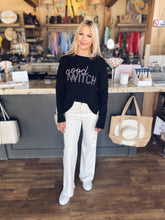 Load image into Gallery viewer, Good Witch Embroidered Sweater
